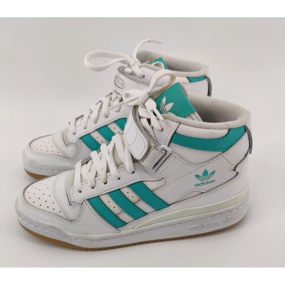 Adidas Forum Mid Women's Shoes Size 6.5 - Picture 4 of 10